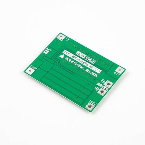 4 Series 40A 18650 Lithium Battery Protection Board 14.8V 16.8V with Balance for Drill Motor Lipo Cell Module - 6