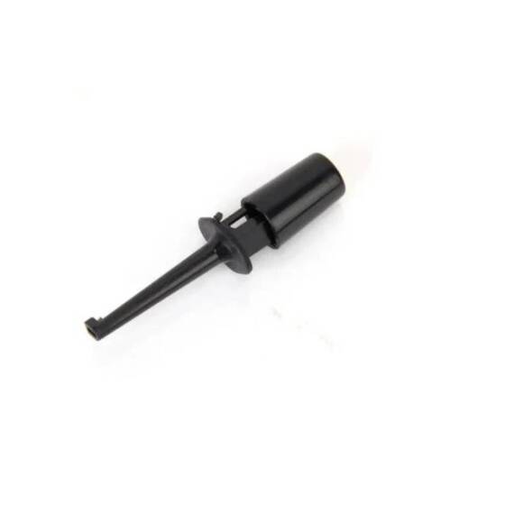 43mm Round Small Single Test Hook Clip Test Probe Black - 1