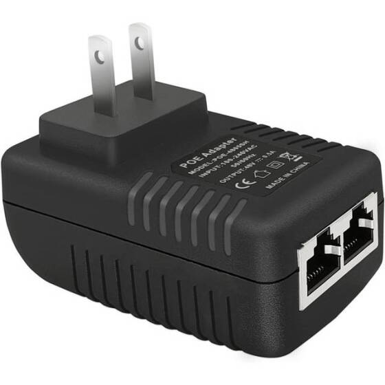 48V 0.5A 100M PoE Injector US Plug - 1