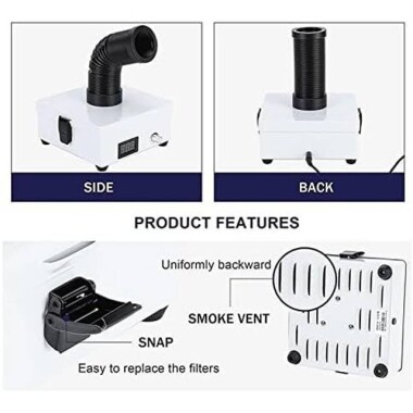 493 ESD Smoke Absorber Fume ExtracTor 16W EU Plug 220V - 3