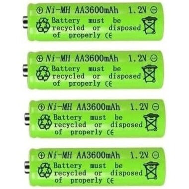 4PCS GP AA 3600MAH Ni-MH Rechargeable Battery - 1