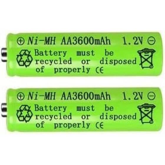 4PCS GP AA 3600MAH Ni-MH Rechargeable Battery - 2