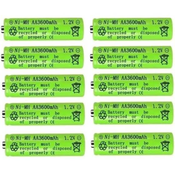 4PCS GP AA 3600MAH Ni-MH Rechargeable Battery - 5