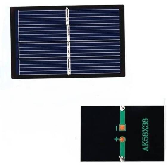 4V 100MA Solar Panel Size:68x68mm - DIY Drive Micro Motor - 1