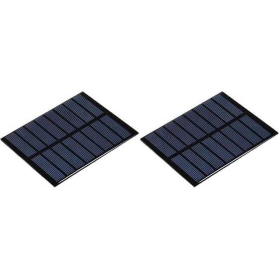 4V 200MA Solar Panel Size:80x80mm - DIY Drive Micro Motor - 1