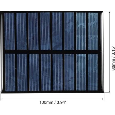 4V 200MA Solar Panel Size:84x54.8mm - DIY Drive Micro Motor - 2