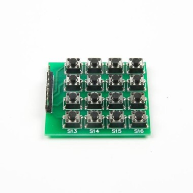 4x4 Matrix 16 Keypad Keyboard Module 16 Button Mcu - 3