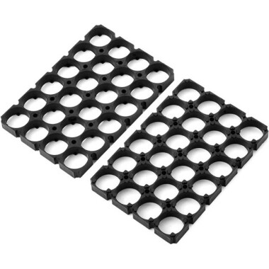 4x6 18650 Battery Holder With 18.5mm Bore Diameter - 2