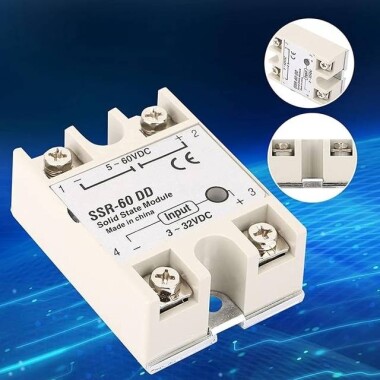 5-200V SSR-60DD Solid State Relay - 2