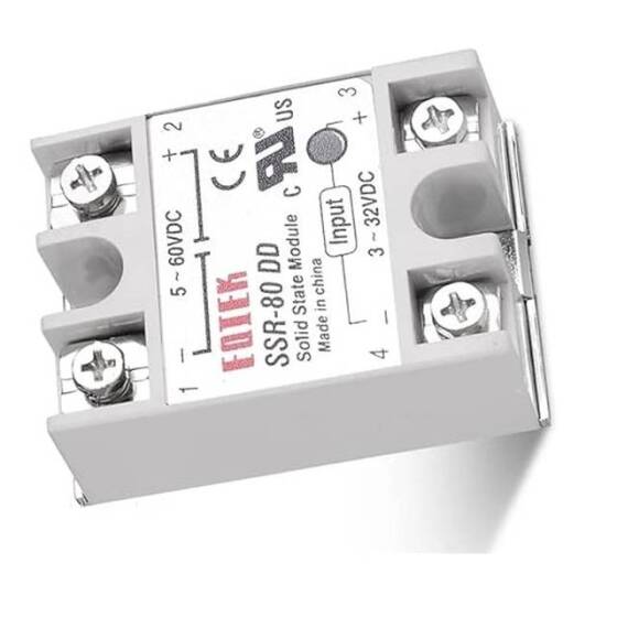 5-60V SSR-80DD Solid State Relay - 4