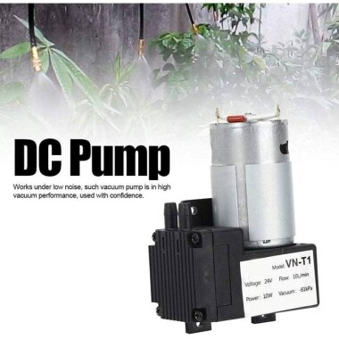 50BPM-24V 10L/Min Mini Electric Vacuum Pump - 3