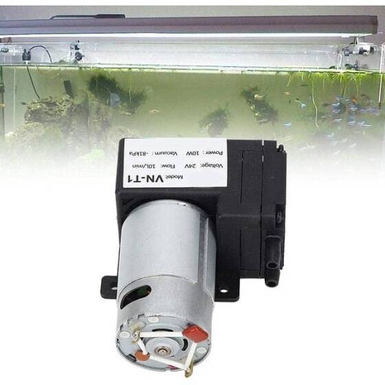 50BPM-24V 10L/Min Mini Electric Vacuum Pump - 4