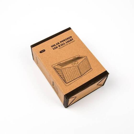 5.5V 1.43W 208Led Single Crystal Solar Body Sensing Outdoor Lamp - 3