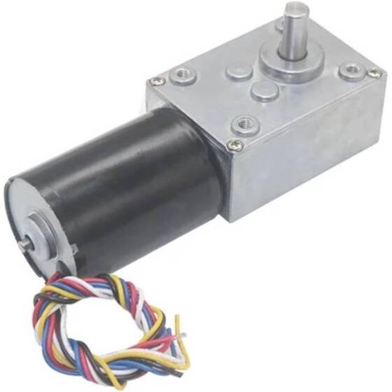 5840-3650 12V 160RPM Brushless DC Worm Gear Reduction Motor With Encoder - 2