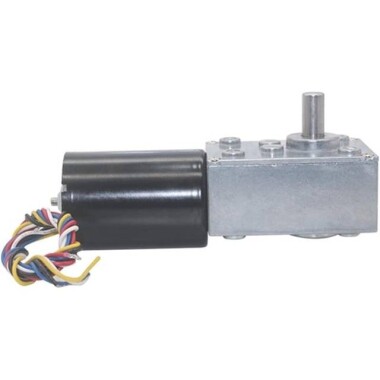 5840-3650.24V 40RPM Brushless DC Worm Gear Reduction Motor With Encoder - 2