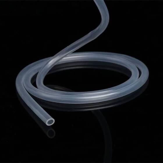 5Meters Transparent Silicone Tube Flexible Rubber Hose Drink Water Pipe Food Grade Connector ID 5mm X 6mm OD - 5
