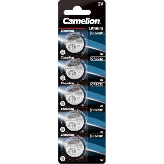 5PCS CAMELION CR2032 3V Normal Quality Button Lithium Battery - 1