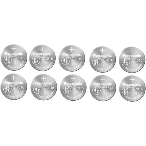 5PCS PANASONI CR2016 3V High Quality Button Lithium Battery - 5