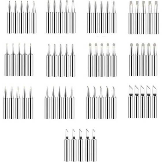 5pcs/set 900M-T Soldering Iron Tip-B-IS-I-2-4D-K - 1