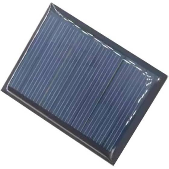 5V 175MA Glue Drop Polycrystalline Solar Panel Size:98x63mm - 2