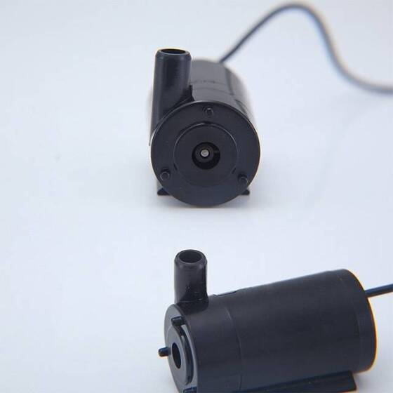 5V Black Mute Sounds Mini Submersible Pump With USB - 3