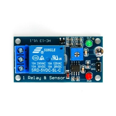 5V Photosensitive Diode Relay Module - 6
