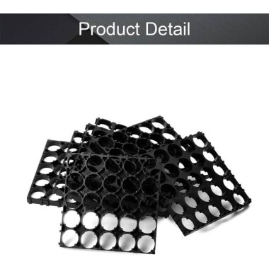 5x5 18650 Battery Holder With 18.5mm Bore Diameter - 4