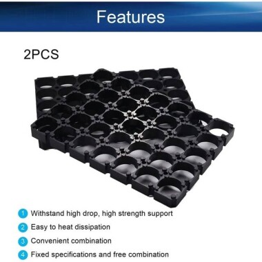 5x7 18650 Battery Holder With 18.5mm Bore Diameter - 5