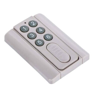 6 Key 433mhz 2262 Chip Wireless Remote Control - Without Battery - 1