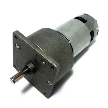 60mm 12V 10RPM Geared DC Motor - 1