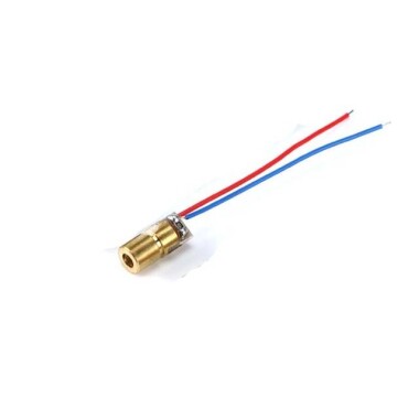 6mm Size 650nm 5mw Laser Head Copper Pointer Sight - 2