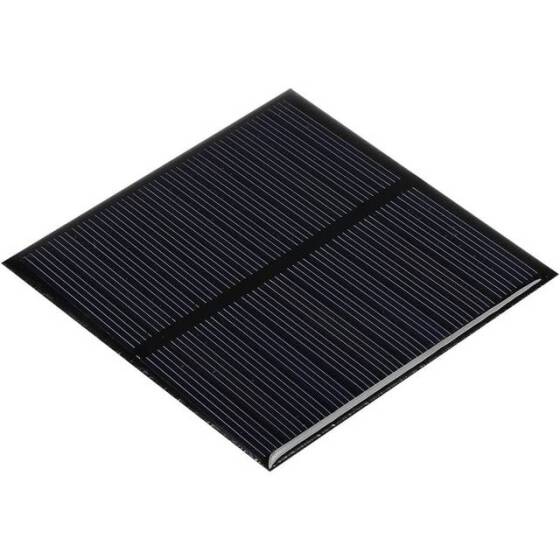 6V 150MA Glue Drop Polycrystalline Solar Panel Size:80x80mm - 3