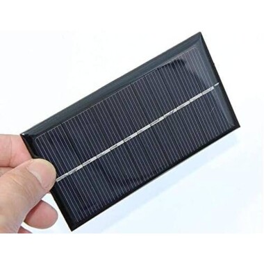 6V 1W Monocrystalline Drop Solar Panel Size:110x60mm - 2