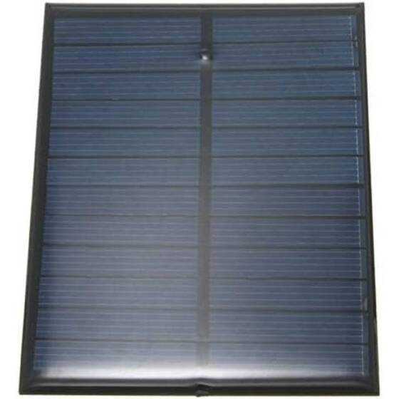 6V 200MA Polycrystalline Drop Solar Panel Size:133x73mm - 3