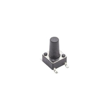 6x6x10mm 4 Pin SMD Push Button - Tact Switch - Görsu Elektronik