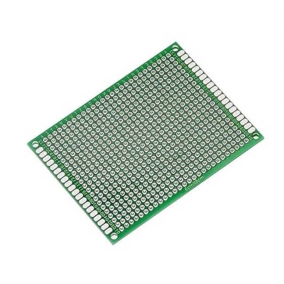 6x8cm Universal PCB Prototype Board Double-Sided 2.54mm Hole Pitch - 2