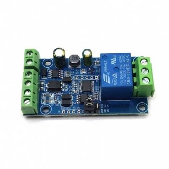 7-24V Modbus RTU 1 Channel 5V Relay Module RS485/TTL Anti-Reverse Connection - 2