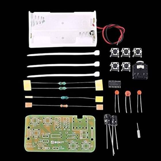76-108MHz Stereo FM Radio DIY Kit Wireless FM Receiver Module - Without Battery - 3