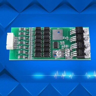 7S 24V 10A 4MOS Lithium Battery Protection Board With Cable - 3