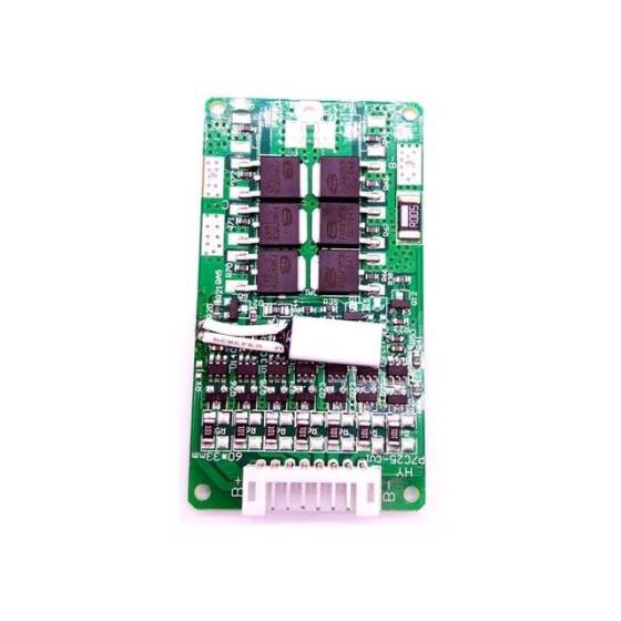 7S 24V 20A Equilibrium Temperature Control 8MOS Lithium Battery Protection Board With Cable - 1