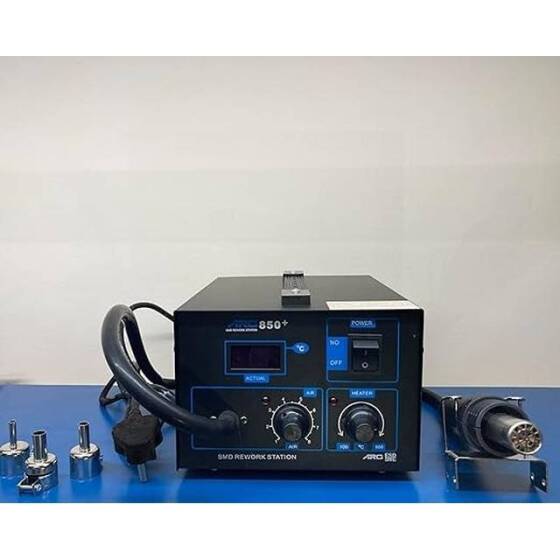 850 Hot Air Soldering Station With Display - 2