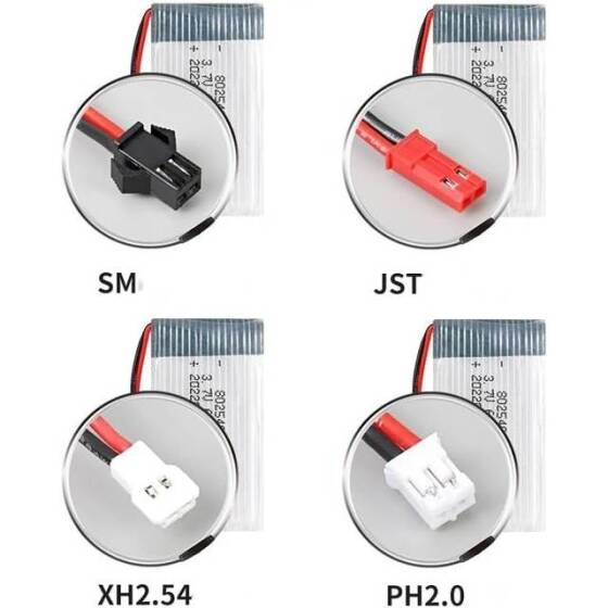 852540 650MAH 3.7V High Quality Lithium Rechargeable Battery - 3
