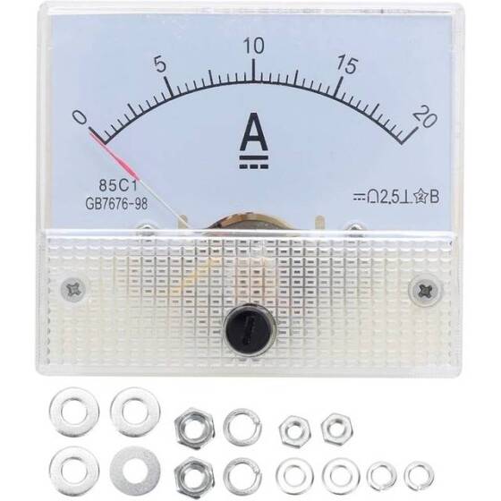 85C1-A DC Pointer Ammeter Measuring Range:DC0-20A - 1