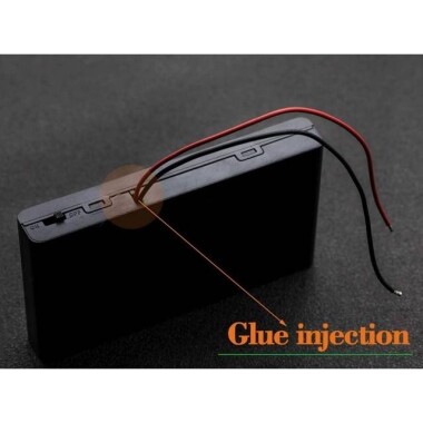 8x AA Battery Holder Box With Switch With Cover And DC - 4