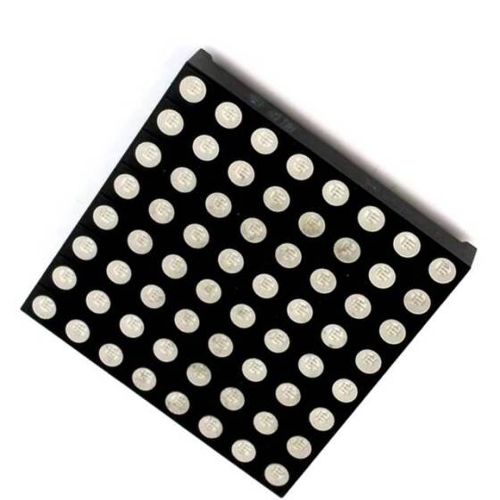 8x8mm RGB 64 Led Dot Matrix Displays 5mm CA - 1