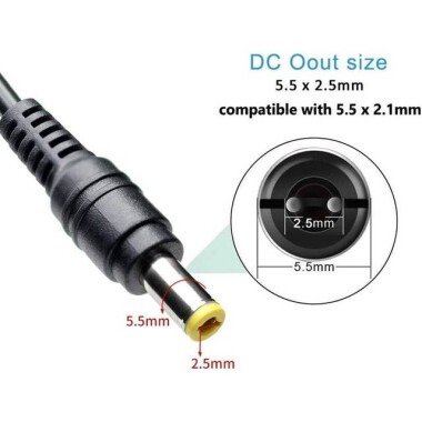 9-24V 3A 72W AC/DC Adjustable Power Adapter-Silk Printing With CE-EU Plug - 5