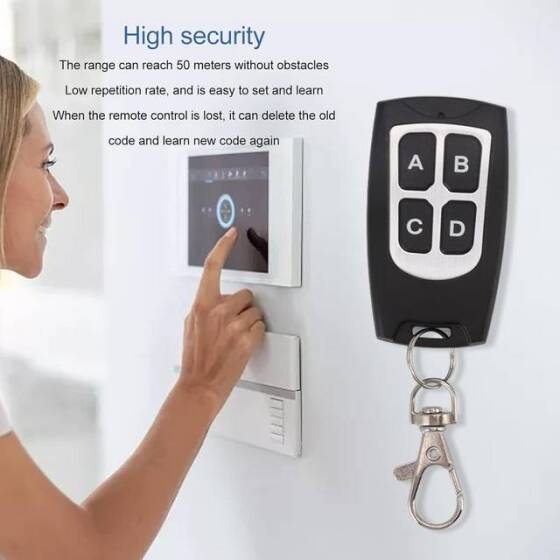 ABCD 315Mhz Wireless Remote Control - With Battery - 4