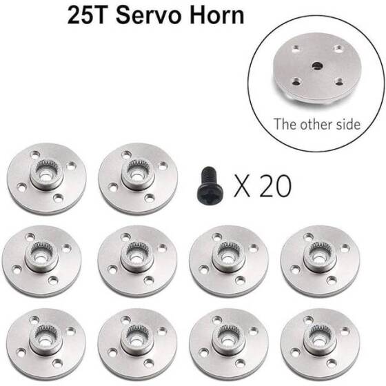 Aluminio Disc for Servo Motor - 3