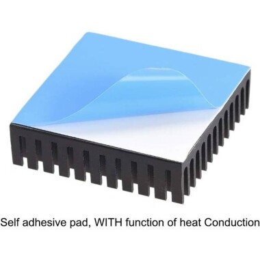 Aluminum Heatsink Without Thermal Tape Size:40x40x10mm - 2
