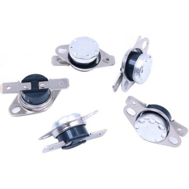 Bakelite KSD301 100 Degree Normally Closed NC Temperature Controlled Switch Thermostat 250V 10A Temperature Control - 4